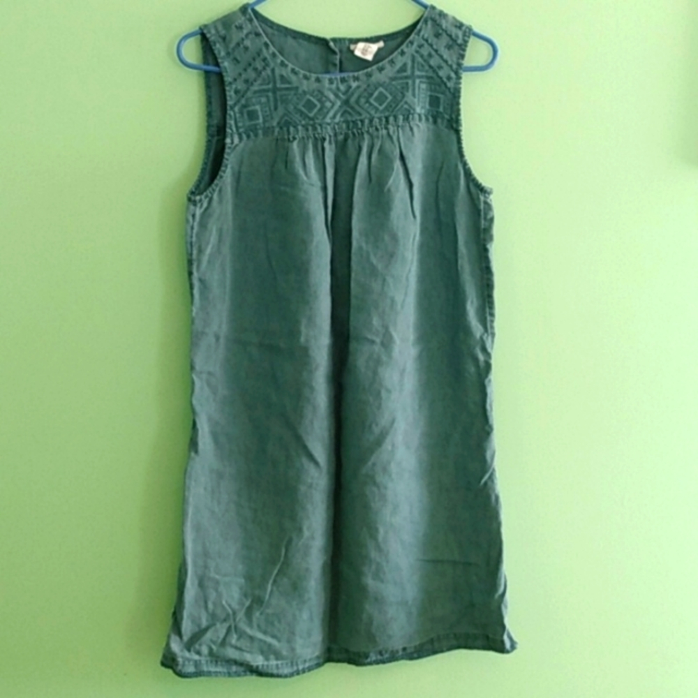 100% linen dress Artisan NY